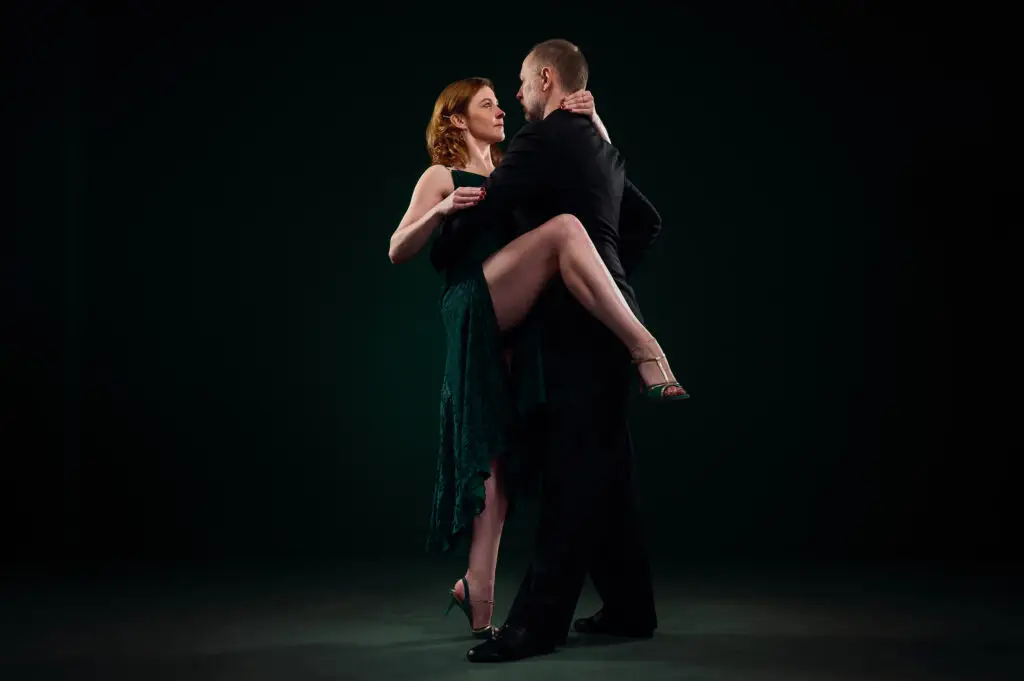 Jaro und Verena Tango Argentino Piernazo Position